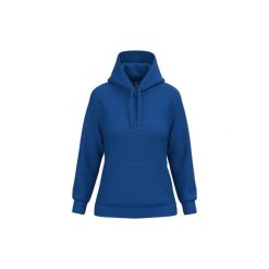 Bluza damska z kapturem Kariban. Niebieskie bluzy z kapturem KARIBAN, xl, bez wzorów, z bawełny, z kapturem. Za 181.00 zł.
