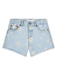 Levi's Kids Szorty dżinsowe w kolorze błękitnym rozmiar: 152. Niebieskie szorty Levi's Kids, z aplikacjami, z bawełny, klasyczne. Za 114.95 zł.