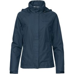 Kurtka damska Escape Bike Light Jacket. Czarne kurtki do biegania Vaude, bez wzorów, z materiału, bez kaptura, rowerowe. Za 519.00 zł.