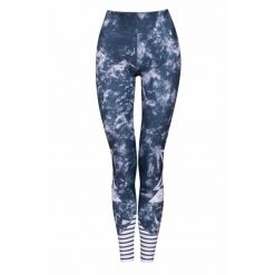 Legginsy sportowe damskie DEEP TRIP Carbon. Czarne legginsy DEEP TRIP, bez wzorów, z elastanu, sportowe. Za 179.00 zł.
