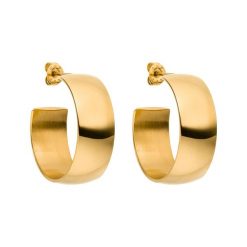 Purelei Purelei Kolczyki kółka Glowing 1 ct Damski. Czerwone kolczyki Purelei, pozłacane. Za 130.69 zł.