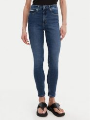 Calvin Klein Jeans Jeansy J20J225149 Granatowy Skinny Fit. Niebieskie jeansy Calvin Klein Jeans, bez wzorów, z bawełny. Za 239.99 zł.