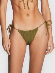 Seafolly Dół od bikini SeaDive 40687-861 Zielony. Zielone bikini Seafolly, bez wzorów, z syntetyku. Za 229.99 zł.