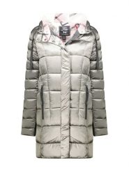 Canadian Peak Płaszcz zimowy "Bullieak" w kolorze jasnoszarym rozmiar: S. Szare płaszcze Canadian Peak, na zimę, s, bez wzorów, z puchu, bez kaptura. Za 231.13 zł.