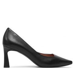 Szpilki Pollini. Czarne szpilki Pollini, bez wzorów, bez obcasa, na szpilce, bez zapięcia. Za 1,119.00 zł.