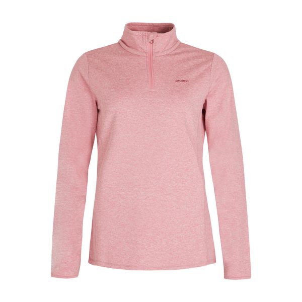 Damski polar z zamkiem błyskawicznym 1/4 Protest Fabrizm. Brązowe bluzy z polaru Protest, na zimę, bez wzorów, z polaru, narciarskie. Za 223.50 zł.