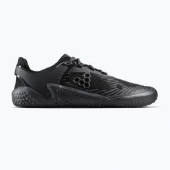 Buty barefoot damskie Vivobarefoot Motus Strenght II. Czarne buty treningowe VIVOBAREFOOT, bez wzorów, z materiału, bez zapięcia, na fitness i siłownię. Za 819.99 zł.