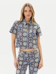 Wrangler Koszula jeansowa 112362607 Niebieski Slim Fit. Niebieskie koszule Wrangler, s, bez wzorów, z bawełny, bez kołnierzyka, bez ramiączek. Za 239.99 zł.