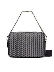 MICHAEL Michael Kors Torebka 32T5SYTC6O Czarny. Czarne listonoszki MICHAEL Michael Kors, bez wzorów, ze skóry, bez dodatków. Za 699.99 zł.