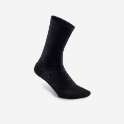 Skarpetki Newfeel wysokie 2 pary. Czarne skarpetki NEWFEEL, bez wzorów, z bawełny. Za 27.99 zł.