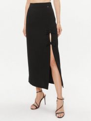 Dixie Spódnica midi G319Z041 Czarny Regular Fit. Czarne spódnice Dixie, m, bez wzorów, z syntetyku, midi. Za 229.99 zł.
