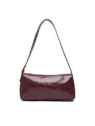 JENNY Torebka C-JNY-M-012-08 Bordowy. Czerwone torebki klasyczne Jenny, bez wzorów, z materiału, bez dodatków. Za 119.99 zł.