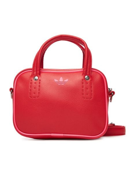Adidas Torebka Adicolor XS JX7875 Czerwony. Czerwone torebki klasyczne adidas, bez wzorów, ze skóry, bez dodatków. Za 139.99 zł.