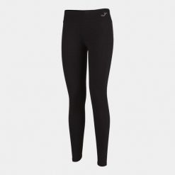 Legginsy damskie Joma DAVOS. Czarne legginsy Joma, bez wzorów, z bawełny, sportowe, długie. Za 190.00 zł.