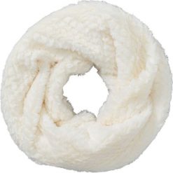 Szal koło bonprix biel wełny. Białe szaliki i kominy bonprix, z wełny. Za 54.99 zł.