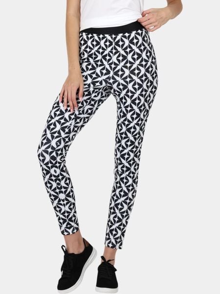Legginsy Damskie Luhta Idula. Białe legginsy Luhta, bez wzorów, z materiału, sportowe. Za 309.00 zł.