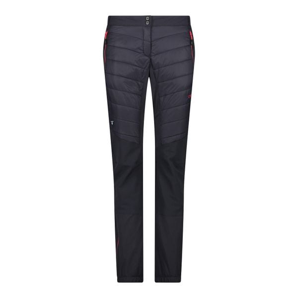 Spodnie damskie turystyczne CMP 39T0056. Czarne spodnie materiałowe CMP, bez wzorów, sportowe. W wyprzedaży za 384.99 zł.