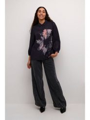 CULTURE Koszula w kolorze czarnym rozmiar: M. Czarne koszule Culture, m, bez wzorów, z włókna, bez kołnierzyka, bez ramiączek. Za 165.99 zł.