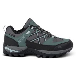 Buty damskie trekkingowe Regatta Samaris III Low. Szare buty trekkingowe Regatta, bez wzorów, bez zapięcia, trekkingowe. W wyprzedaży za 269.99 zł.