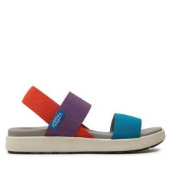 Sandały Keen. Sandały Keen, bez wzorów, bez obcasa, na płaskiej podeszwie, bez zapięcia. Za 359.99 zł.