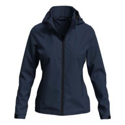 Kurtka Damska Lux Soft Shell. Niebieskie kurtki Stedman, bez wzorów, bez kaptura. Za 347.99 zł.