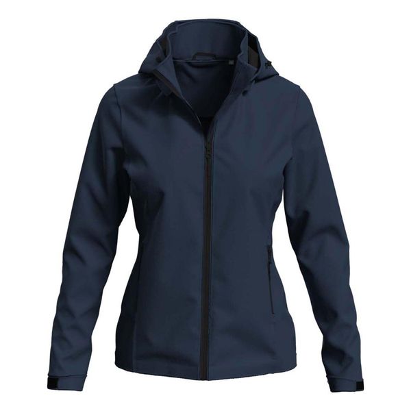 Kurtka Damska Lux Soft Shell. Niebieskie kurtki Stedman, bez wzorów, bez kaptura. Za 347.99 zł.