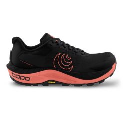 Damskie buty trailowe Topo Athletic MTN Racer 4. Czarne buty do biegania Topo Athletic, bez wzorów, bez zapięcia, do biegania. Za 794.00 zł.
