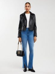 BIG STAR Dżinsy - Flare fit - w kolorze niebieskim rozmiar: W27/L34. Niebieskie jeansy BIG STAR, l, z aplikacjami, klasyczne, z podwyższonym stanem. Za 147.99 zł.