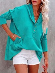 LA Angels Bluza w kolorze turkusowym rozmiar: XL. Niebieskie bluzy LA Angels, xl, bez wzorów, bez ramiączek, z kapturem. Za 189.95 zł.