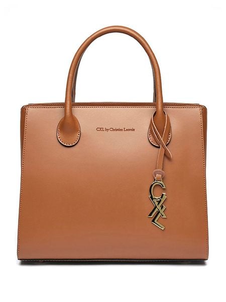 CXL by Christian Lacroix Skórzana torebka "Montaigne" w kolorze jasnobrązowym - 31 x 26 x 15 cm rozmiar: onesize. Brązowe torebki klasyczne CXL by Christian Lacroix, bez wzorów, z materiału, przez ramię, bez dodatków. Za 469.99 zł.