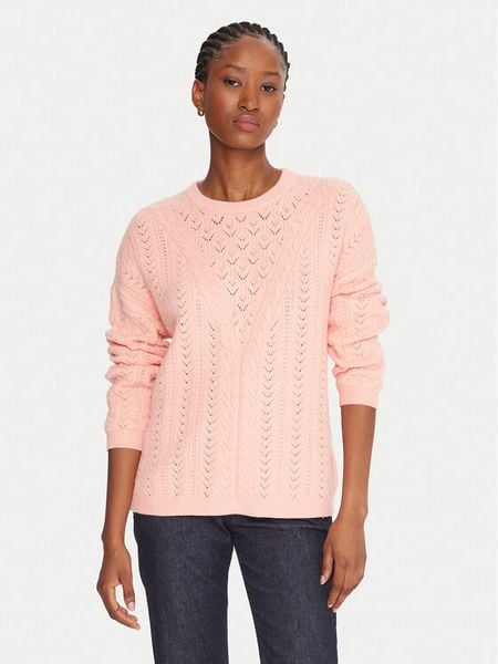 Guess Sweter W5YR56 Z2ZK2 Pomarańczowy Regular Fit. Brązowe swetry Guess, l, z aplikacjami, z syntetyku, bez ramiączek. Za 259.99 zł.