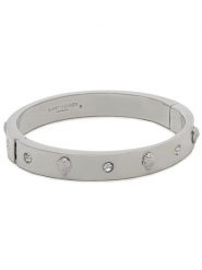 Kurt Geiger Bransoletka Metal Eagle Bangle 8840163429 Srebrny. Szare bransoletki Kurt Geiger, metalowe. Za 369.99 zł.