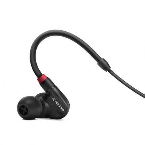 Sennheiser IE 100 PRO BLACK - Słuchawki miniaturowe dokanałowe IEM. Czarne słuchawki douszne Sennheiser. Za 440.99 zł.
