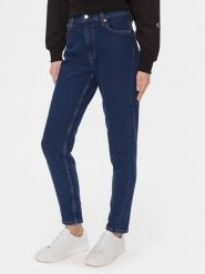 Calvin Klein Jeans Jeansy Mom Jean J20J223244 Granatowy Mom Fit. Niebieskie jeansy Calvin Klein Jeans, bez wzorów, z bawełny. Za 239.99 zł.