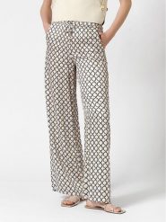 Rosner Spodnie w kolorze niebiesko-beżowym rozmiar: W42/L32. Brązowe spodnie materiałowe Rosner, bez wzorów, z materiału. Za 195.99 zł.