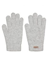 Barts Rękawiczki "Bridgey" w kolorze szarym rozmiar: onesize. Szare rękawiczki Barts, bez wzorów, prążkowane. Za 95.92 zł.