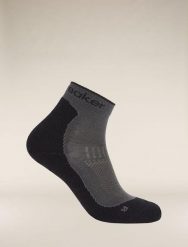 ICEBREAKER Skarpety damskie W Merino Hike+ Light Mini obsidian/black-S. Czarne skarpetki Icebreaker, bez wzorów, z lycry. Za 118.10 zł.