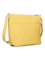 Zwei Torebka "M110" w kolorze żółtym - 36 x 30 x 15 cm rozmiar: onesize. Żółte torebki klasyczne Zwei, bez wzorów, z materiału, na ramię, bez dodatków. Za 168.85 zł.