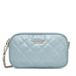 Torebka Nine West. Niebieskie listonoszki Nine West, bez wzorów, bez dodatków. Za 149.99 zł.
