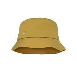 Kapelusz BUFF RAIN BUCKET HAT SOLID GINGKO. Żółte kapelusze Buff, na lato, bez wzorów. Za 219.90 zł.
