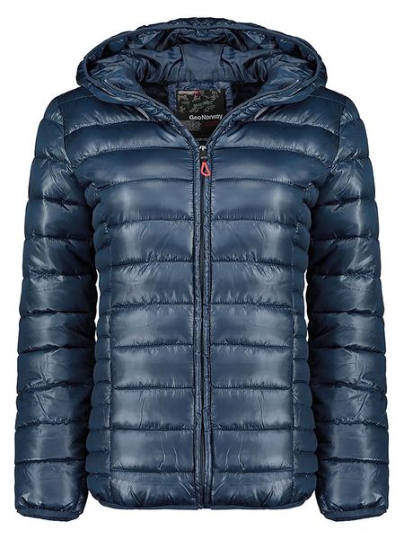 Geographical Norway Kurtka pikowana "Annecy" w kolorze granatowym rozmiar: L. Niebieskie kurtki Geographical Norway, l, bez wzorów, bez kaptura. Za 145.95 zł.