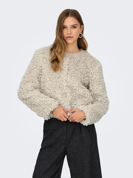 JDY Kurtka przejściowa w kolorze beżowym rozmiar: M. Brązowe kurtki JDY, m, bez wzorów, bez kaptura. Za 184.89 zł.