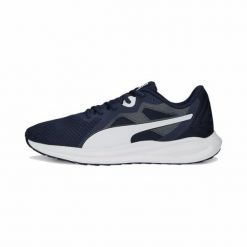 Obuwie do Biegania dla Dorosłych Running Puma Twitch Runner Fresh Czarny. Białe buty do biegania Puma, bez wzorów, z gumy, bez zapięcia, do biegania. Za 299.99 zł.