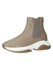 Ara Shoes Skórzane sztyblety w kolorze beżowym rozmiar: 39. Brązowe botki Ara Shoes, bez wzorów, sportowe, bez zapięcia. Za 214.70 zł.