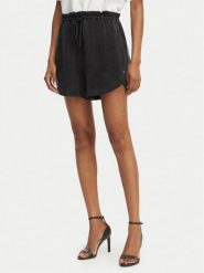 HUGO Szorty materiałowe Hermione-1 50559554 Czarny Loose Fit. Czarne spodnie materiałowe Hugo, bez wzorów, z materiału. Za 629.99 zł.