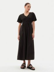 Weekend Max Mara Sukienka codzienna Brozno 2515621082 Czarny Relaxed Fit. Czarne sukienki Weekend Max Mara, na co dzień, xs, bez wzorów, z bawełny, bez kołnierzyka, bez ramiączek, proste. Za 1,219.00 zł.