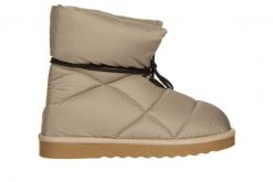 Botki Bayla-200 159 LV701 Bej 200029, Beżowy, Tkanina - 37. Brązowe botki Bayla, bez wzorów, z gumy, eleganckie, za kostkę, bez obcasa, bez zapięcia. W wyprzedaży za 149.00 zł.