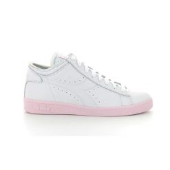 Trampki damskie DIADORA GAME L ROW CUT SOLE BLOCK WN. Białe trampki Diadora, bez wzorów, sportowe, bez zapięcia. Za 159.99 zł.