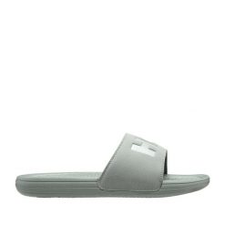 Klapki damskie Helly Hansen Slide. Zielone klapki Helly Hansen, bez wzorów, z materiału, eleganckie, bez obcasa, bez zapięcia. Za 183.25 zł.