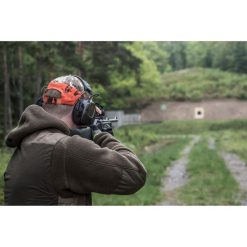 Nauszniki przeciwhałasowe 3M Peltor Protac Shooter. Brązowe słuchawki do biegania 3M. Za 908.00 zł.